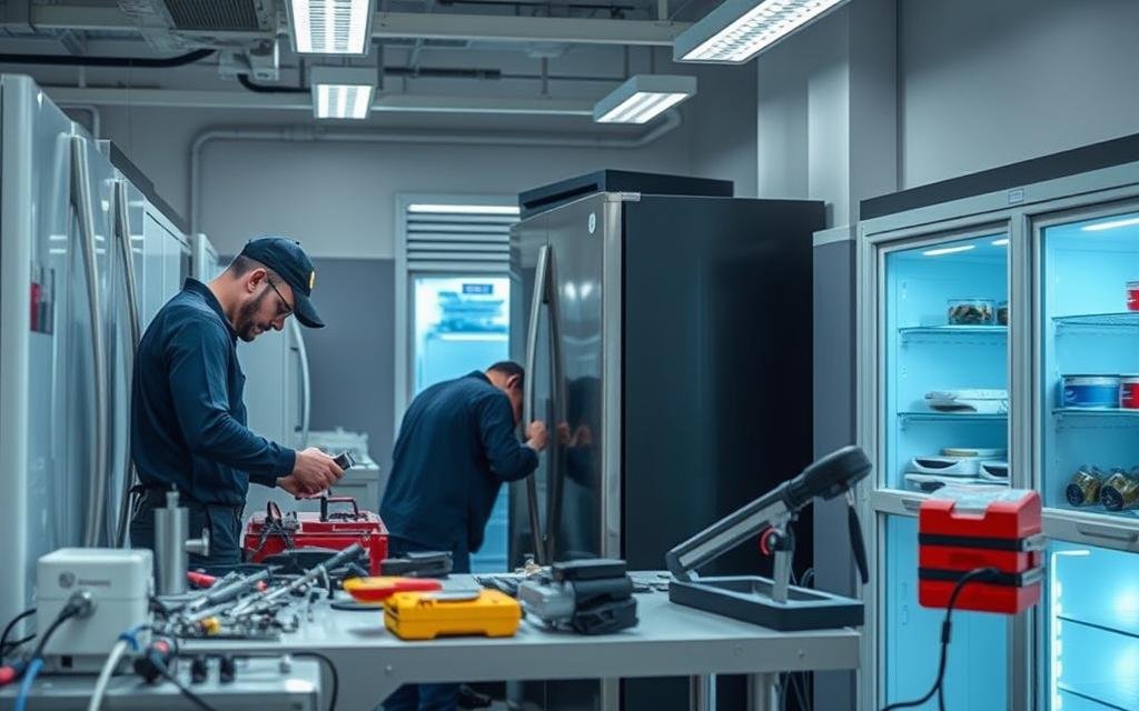 أرقام صيانة الثلاجات بالمدينة المنورة | تصليح فوري بالمنزل وقطع غيار